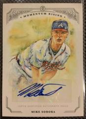 Mike Soroka [Autograph] #6A-A Baseball Cards 2019 Topps on Demand Momentum Rising Prices