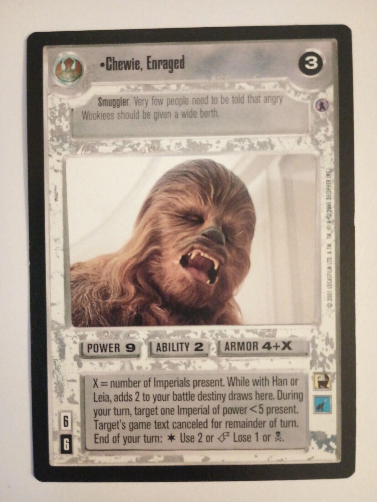 Chewie, Enraged Star Wars CCG Reflections III