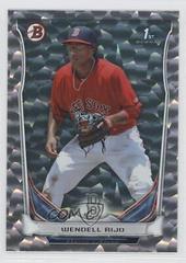 Wendell Rijo [Red Ice] Baseball Cards 2014 Bowman Prospects Prices