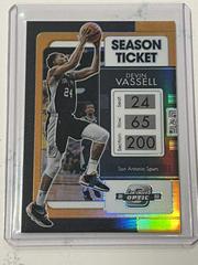 Devin Vassell [Orange] #100 Basketball Cards 2021 Panini Contenders Optic Prices