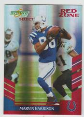 Marvin Harrison [Red Zone] Football Cards 2007 Panini Score Select Prices