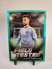 Valentin Castellanos [Aqua] #FT-5 Soccer Cards 2022 Topps Chrome MLS Field Tested Prices