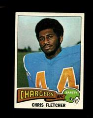 Chris Fletcher #309 Football Cards 1975 Topps Prices