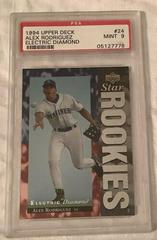  Alex Rodriguez (Seattle Mariners) 1994 Upper Deck Baseball #24  RC Rookie Card - PSA 9 MINT : Collectibles & Fine Art