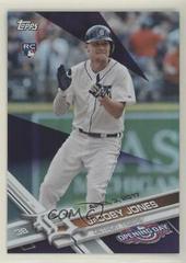 JaCoby Jones [Purple Foil] Baseball Cards 2017 Topps Opening Day Prices