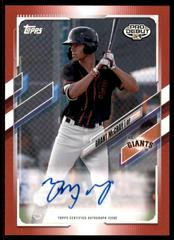 Grant McCray [Red Autograph] Baseball Cards 2021 Topps Pro Debut Prices