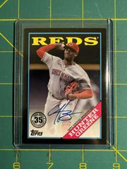 Hunter Greene [Black] Baseball Cards 2023 Topps Update 1988 Autographs Prices
