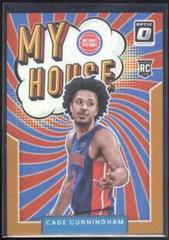 Cade Cunningham [Orange] #16 Basketball Cards 2021 Panini Donruss Optic My House Prices