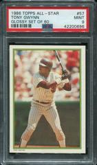 Tony Gwynn #57 Baseball Cards 1986 Topps All Star Glossy Set of 60 Prices