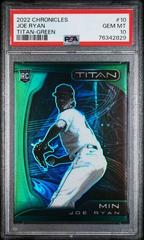 Joe Ryan [Green] #10 Baseball Cards 2022 Panini Chronicles Titan Prices
