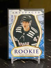 Luke Hughes [Royal Blue] #192 Hockey Cards 2023 Upper Deck Artifacts Prices
