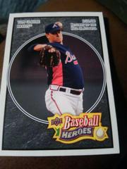 Tom Glavine #8 Baseball Cards 2008 Upper Deck Baseball Heroes Prices