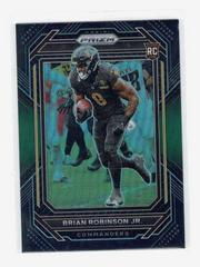 Brian Robinson Jr. [Green] #PB-23 Football Cards 2022 Panini Chronicles Prizm Black Prices