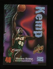 Shawn Kemp Rave Basketball Cards 1997 Skybox Z Force Prices