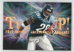 fred taylor #7 Football Cards 2000 Skybox Dominion Turf's Up Prices