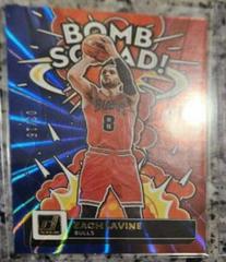 Zach LaVine [Red Blue Laser] #15 Basketball Cards 2022 Panini Donruss Bomb Squad Prices