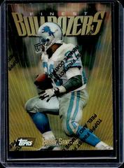 Barry Sanders [Refractor w/ Coating] #165 Football Cards 1997 Topps Finest Prices