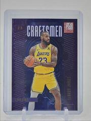 LeBron James [Blue] #3 Basketball Cards 2023 Donruss Elite Craftsmen Prices