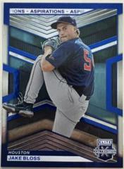 Jake Bloss [Aspirations Blue] #2 Baseball Cards 2023 Panini Elite Extra Edition Prices