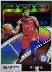 Joel Embiid #27 Basketball Cards 2019 Panini Hoops Lights Camera Action Prices