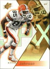Kevin Johnson #20 Football Cards 2000 Spx Prices