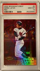 Derek Jeter [Red] #2 Baseball Cards 2002 Bowman's Best Prices