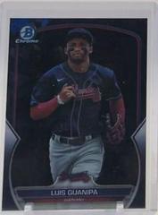 Luis Guanipa [Black Sapphire] #BDC-78 Baseball Cards 2023 Bowman Draft Chrome Sapphire Prices