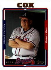 Bobby Cox #269 Baseball Cards 2005 Topps Prices