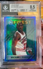 Michael Jordan [Refractor] Basketball Cards 1995 Finest Prices