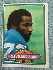 Cleveland Elam Football Cards 1980 Topps Prices