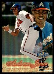Andruw Jones [Row 2] #25 Baseball Cards 1998 Flair Showcase Prices