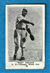 'Hap' Felsch Baseball Cards 1917 Collins McCarthy Prices
