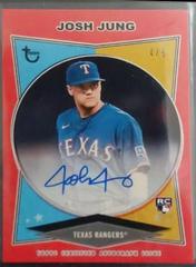 Josh Jung [Red] #AC-JJ Baseball Cards 2023 Topps Brooklyn Collection Autographs Prices