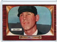 Frank E. Secory #286 Baseball Cards 1955 Bowman Prices