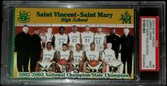 LeBron James #5 Basketball Cards 2003 Saint Vincent Saint Mary High School Prices