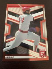 Jim Rice [Red] #4 Baseball Cards 2023 Panini Chronicles Elite Prices