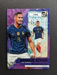 William Saliba [Purple] Soccer Cards 2022 Panini Donruss Rookie Kings Prices