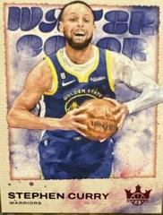 Stephen Curry [Ruby] #17 Basketball Cards 2023 Panini Court Kings Water Color Prices
