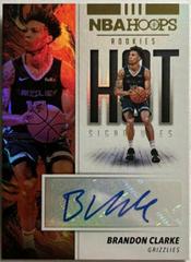 Brandon Clarke Basketball Cards 2019 Panini Hoops Hot Signatures Rookies Prices