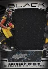 George Pickens #SSR-GPI Football Cards 2022 Panini Black Sizeable Signatures Rookie Jersey Prices