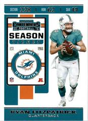 Ryan Fitzpatrick #6 Football Cards 2019 Panini Contenders Prices