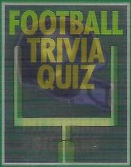Pittsburgh Steelers #19 Football Cards 1989 Panini Score Trivia Quiz Prices