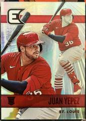 Juan Yepez [Red] #7 Baseball Cards 2022 Panini Chronicles Essentials Prices
