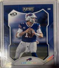 Josh Allen [4th Down] #1 Football Cards 2021 Panini Playoff Prices