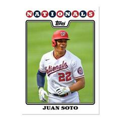 Juan Soto Baseball Cards 2022 Topps Throwback Thursday Prices
