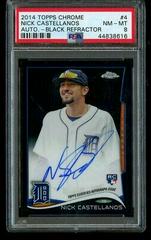 Nick Castellanos [Autograph Black Refractor] #4 Baseball Cards 2014 Topps Chrome Prices