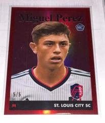 Miguel Perez [Red] #58T-19 Soccer Cards 2023 Topps Chrome MLS 1958 Prices