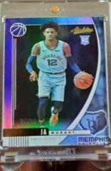 JA Morant [Blue] Basketball Cards 2019 Panini Absolute Memorabilia Prices