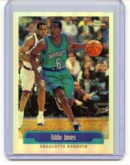 Eddie Jones [Refractor] Basketball Cards 1999 Topps Chrome Prices