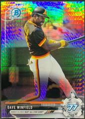 Dave Winfield #BNR-DW Baseball Cards 2017 Bowman Chrome National Convention Prices